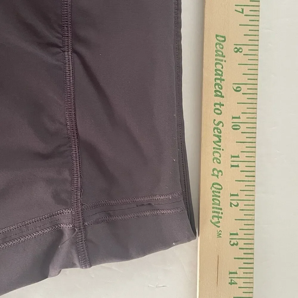Lululemon Pace Rival Skirt Skort Size 4 Plum Mid Rise Grip Skort Lined LW8A79T